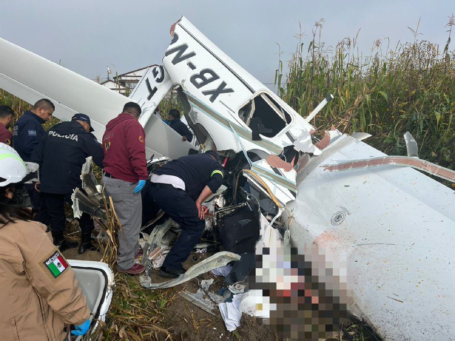 Avioneta se desploma en México y deja tres muertos El Quinto Elemento