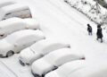 Fuerte ola de frío, vientos y nevadas golpean a China 