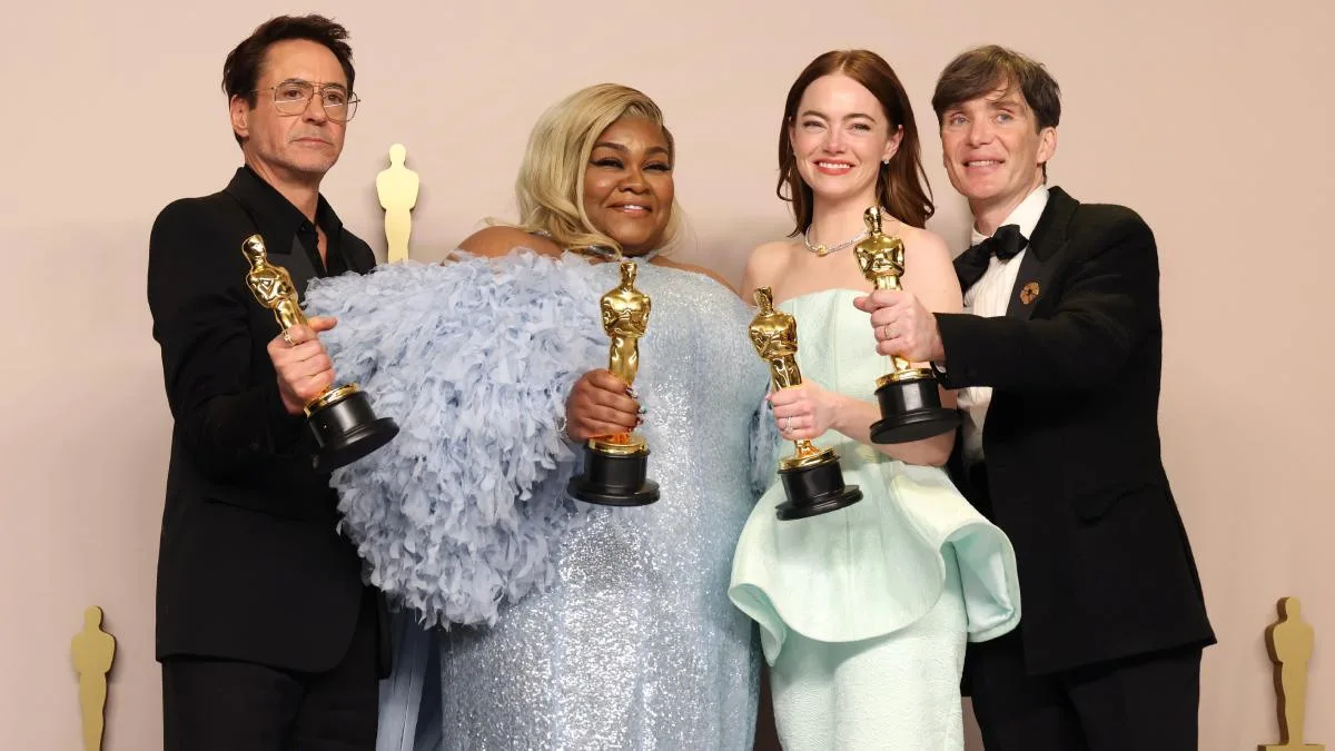 “Oppenheimer” se corona como la gran ganadora en los Premios Oscar 2024