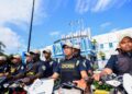 a group of police officers on motorcycles