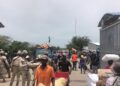 Haitianos bloquean paso fronterizo entre Juana Méndez y Dajabón