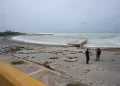 Huracán Beryl llega a las costas de Quintana Roo, México 