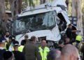 Choque de camión en parada de autobús en Israel deja varios heridos graves