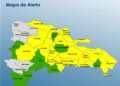 18 provincias, incluyendo el GSD en alerta amarilla por vaguada y onda tropical en RD