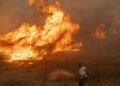 Voraz incendio Mountain arrasa el sur de California