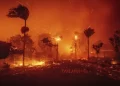 Incendios en Los Ángeles tiñen el cielo de rojo y obligan a evacuar a 80,000 personas